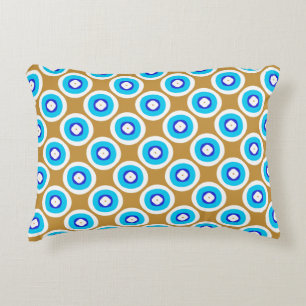 Blue and Yellow Decorative Cushion