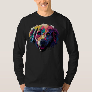Blue And Yellow Eye Labrador Dog T-Shirt