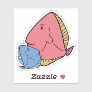 Blue and yellow fish