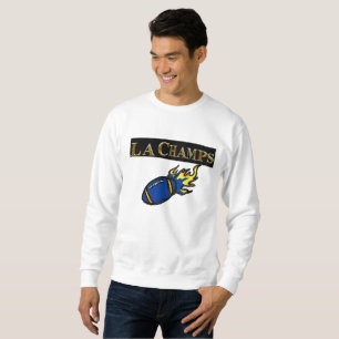 BLUE AND YELLOW FOOTBALLS     SWEATSHIRT