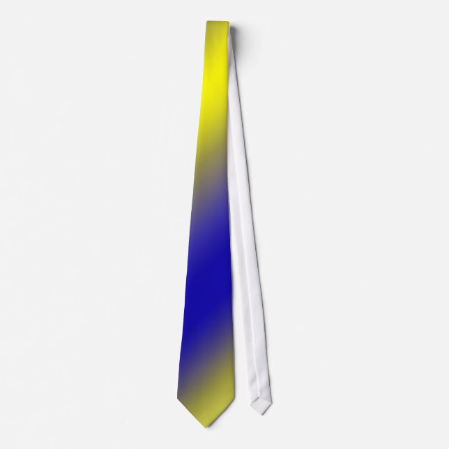 blue and yellow tie (Front)