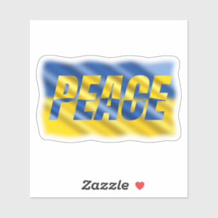 Blue and Yellow Ukraine inspirations peace no war