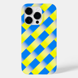 Blue and Yellow Ukraine Inspired peace anti war Case-Mate iPhone 14 Pro Case