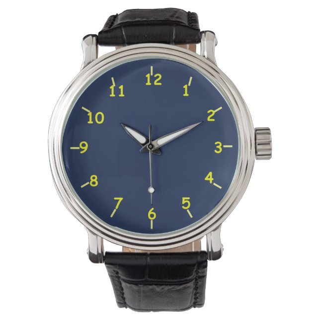 Blue and Yellow Watch (Front)