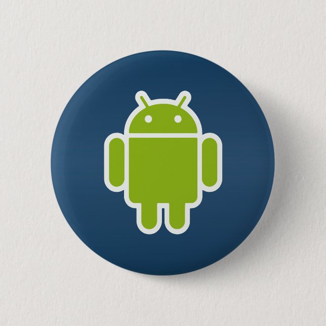 Blue Android Button (Front)