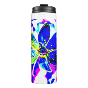 blue anemone thermal tumbler