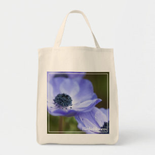 Blue Anemone Tote Bag