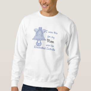 Blue Angel Bear : I wear for Mum RA Design Sweatshirt
