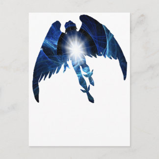 BLUE ANGEL POSTCARD
