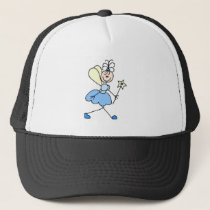 Blue Angel Stick Figure Hat