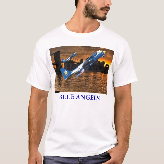 BLUE ANGELS C-130 IN JATO T-Shirt (Front)