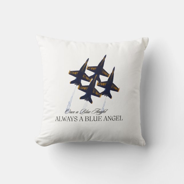 Blue Angels Cushion (Front)
