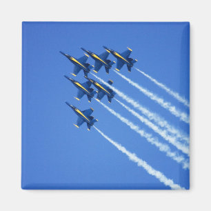 Blue Angels flyby during 2006 Fleet Week 2 Magnet