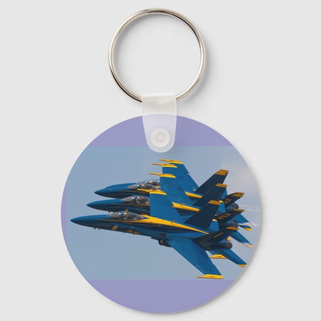 Blue Angels Formation Key Ring (Front)