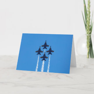 Blue Angels Greeting Card