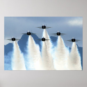 Blue Angels Pensacola Florida Air Show Poster