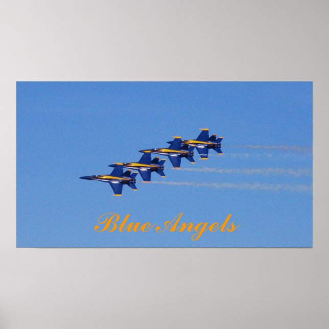 Blue Angels Poster (Front)