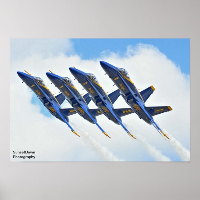 Blue Angels Poster (Front)