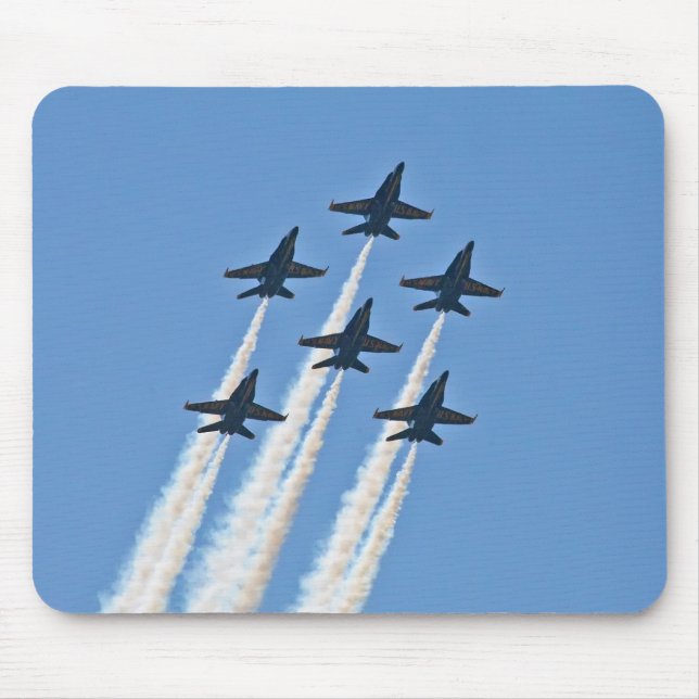 Blue Angels Six Ship Formation Mousepad (Front)