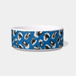 Blue Animal Print/Camo Bowl