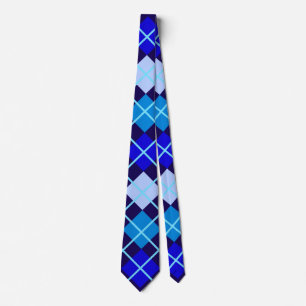 Blue Argyle II Tie