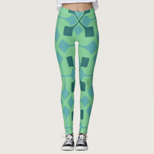 Blue Arrows  Leggings