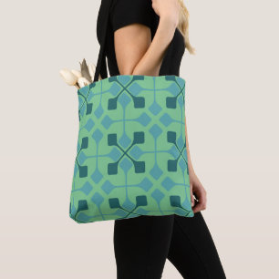 Blue Arrows  Tote Bag