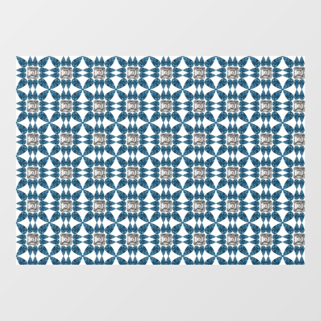 Blue Art Deco Pattern (Sheet)