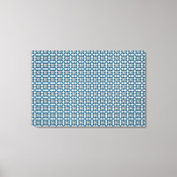 Blue Art Deco Pattern