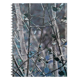 Blue Aspen Spiral Notebook
