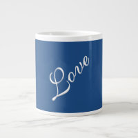 Blue Attractive Calligraphy Love Wedding