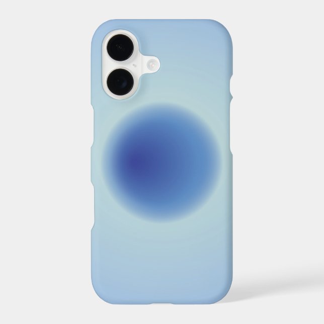 Blue Aura phone case (Back)