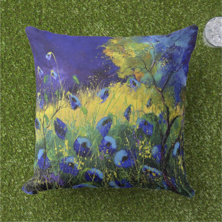 Blue autumn, Art   Cushion
