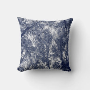 Blue Autumn Cushion