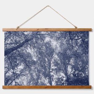 Blue Autumn Hanging Tapestry