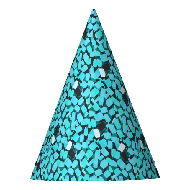 Blue Avalanche party hats (Front)