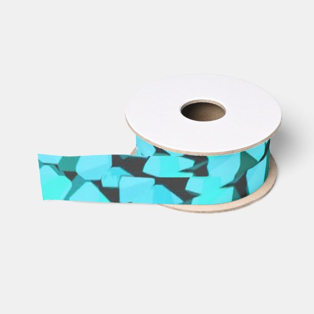 Blue Avalanche ribbon Grosgrain Ribbon (Spool)