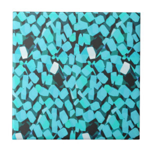 Blue Avalanche small tile