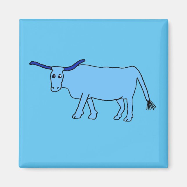 Blue Babe Magnet (Front)