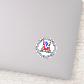 Blue Babe Vinyl Sticker