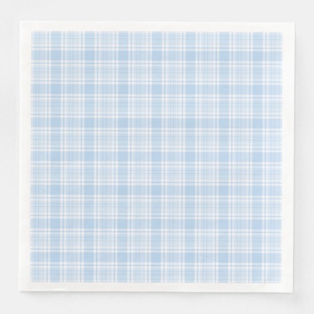 Blue Baby Boy Napkin (Front)