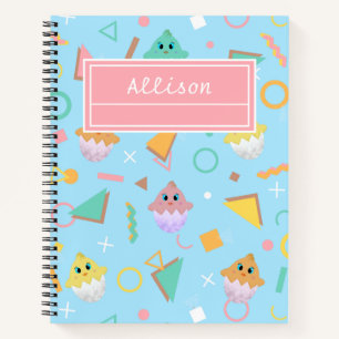 Blue Baby Chick Notebook