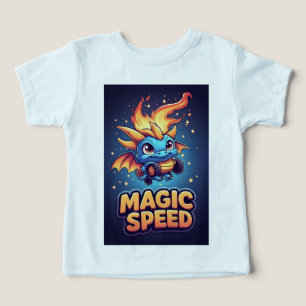 Blue Baby Dragon Speed Adventure Kids 🐉