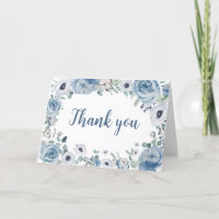 Blue Baby in Bloom Baby Shower