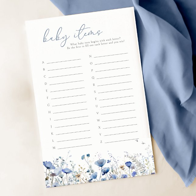 Blue Baby In Bloom Wildflower Baby Items Game (Creator Uploaded)