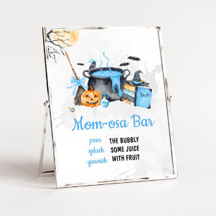 Blue Baby is Brewing Witch Mum Osa Bar Sign