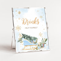 Blue Baby It's Cold Outside Drinks