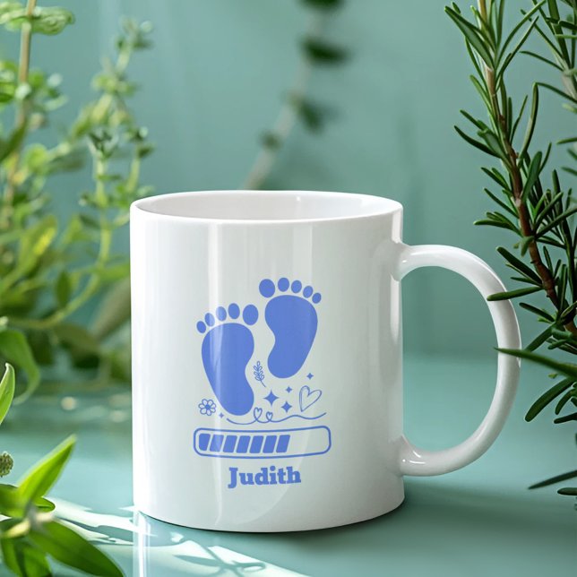 Blue Baby Loading Coffee Mug (Creator Uploaded)