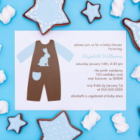Blue Baby Outfit Boy Baby Shower