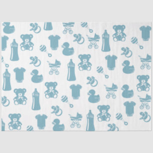 Blue Baby Shower  Tissue Paper